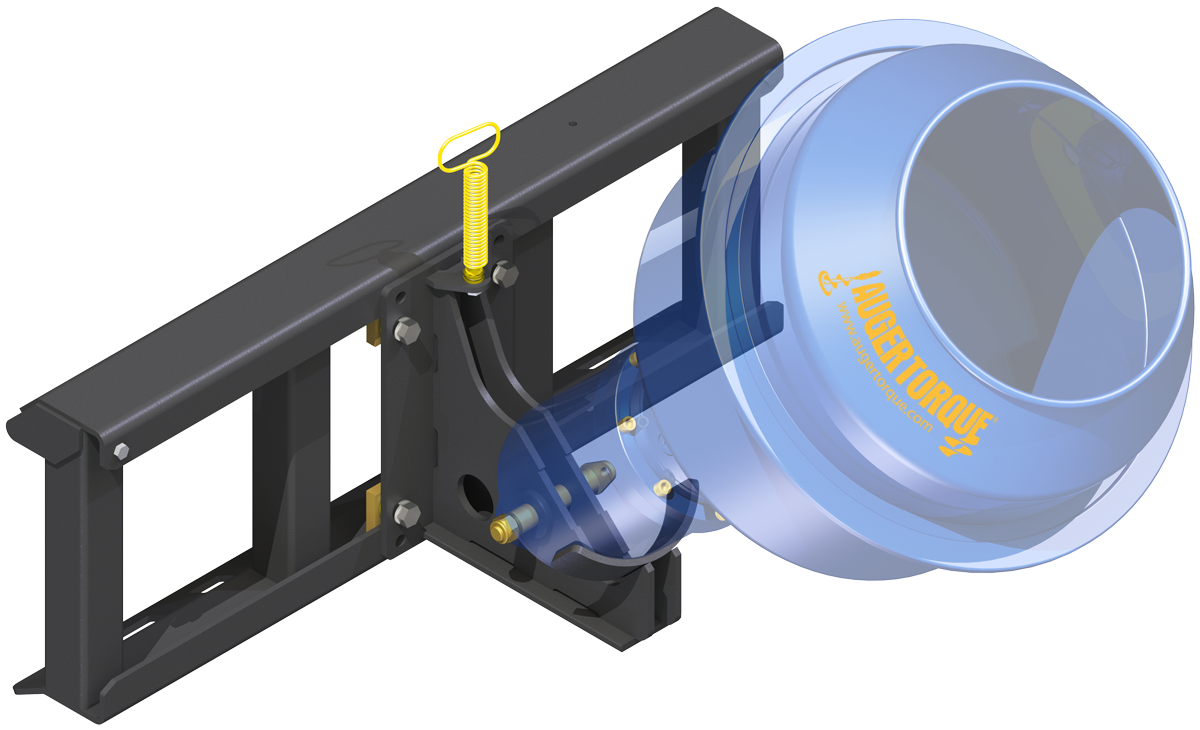 TABLIER DE FIXATION AUGER TORQUE POUR CHARGEUR COMPACT 5500MAX 7000MAX 8000MAX – Image 3