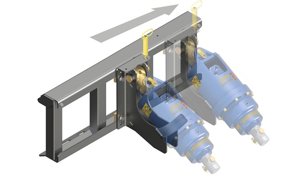 TABLIER DE FIXATION AUGER TORQUE POUR CHARGEUR COMPACT 5500MAX 7000MAX 8000MAX – Image 5
