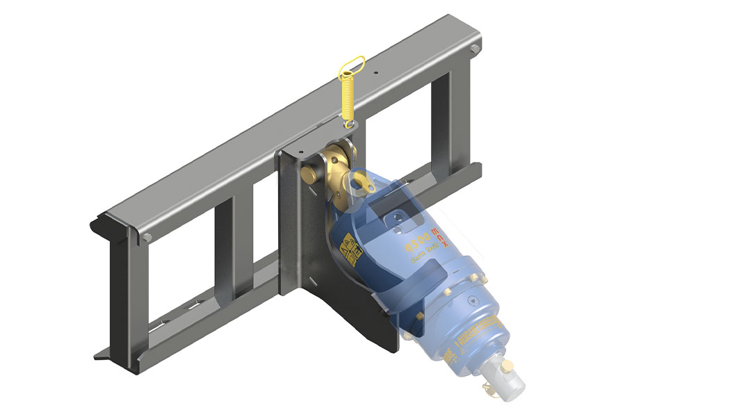 TABLIER DE FIXATION AUGER TORQUE POUR CHARGEUR COMPACT 5500MAX 7000MAX 8000MAX