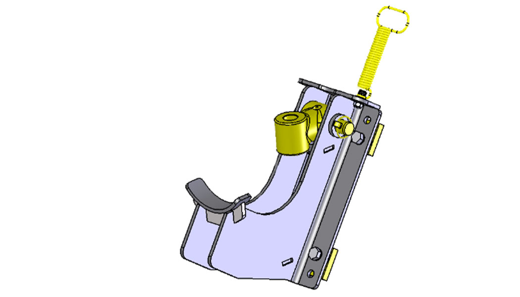 SUPPORT POUR TABLIER FIXE AUGERTORQUE MINI CHARGEUSE POUR 3000MAX à 4500MAX