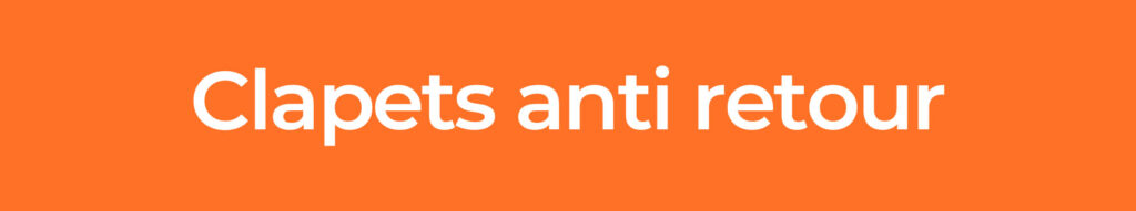 Clapets-anti-retour