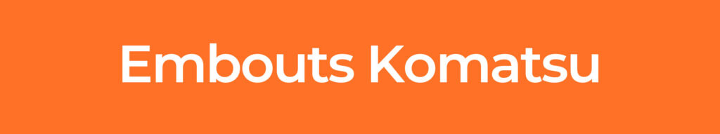 Embouts-Komatsu