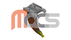 FLEXI SYSTEM DENT DE DEROCTAGE 6,0 - 7.9 TONNES AVEC ATTACHE KLAC F