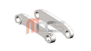 PAIRE DE BIELLETTES DE VERIN