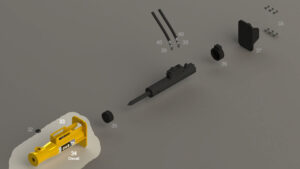 R45 - Cache - Repère vue éclatée 33