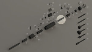 R80 - Piston - Repère vue éclatée 7