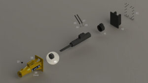 R75-R80 - Amortisseur inférieur - Repère vue éclatée 40