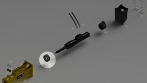 R90-R100 - Amortisseur inférieur - Repère vue éclatée 37