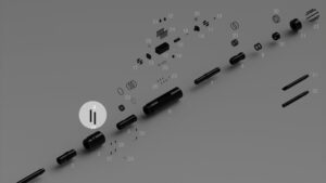 R90 - Axe de blocage (outil) - Repère vue éclatée 4