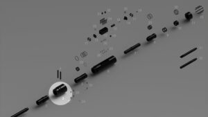 R100 - Nez - Repère vue éclatée 3