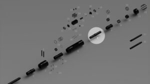 R100 - Piston - Repère vue éclatée 7