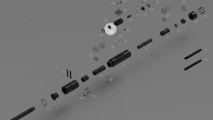 R100 - Plaque inférieure du distributeur - Repère vue éclatée 13