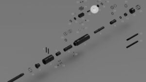 R100 - Piston de distributeur - Repère vue éclatée 16