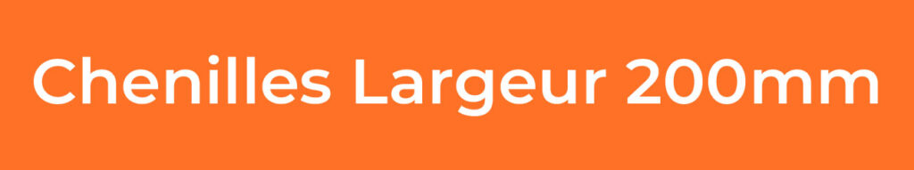 CHENILLES LARGEUR 200MM