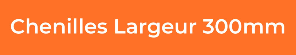 CHENILLES LARGEUR 300MM