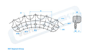 +165592 SEGMENTS DE BARBOTIN