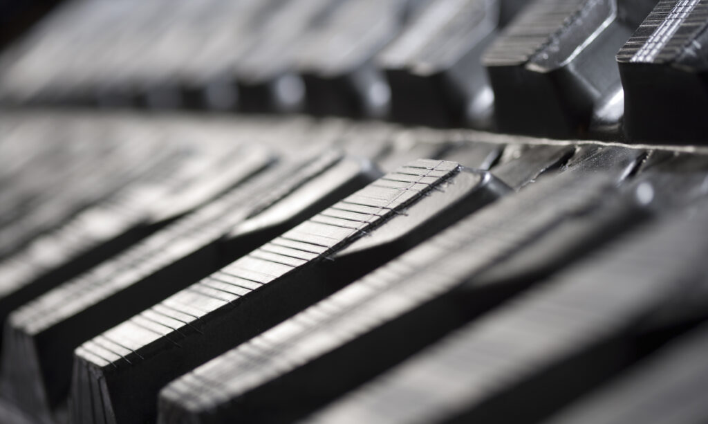 Rubbertrack close-up