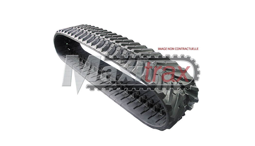 CHENILLE EN CAOUTCHOUC MAXITRAX ULTRA RENFORCÉE 400-72.5-74KORT ANTI VIBR/DECHEN