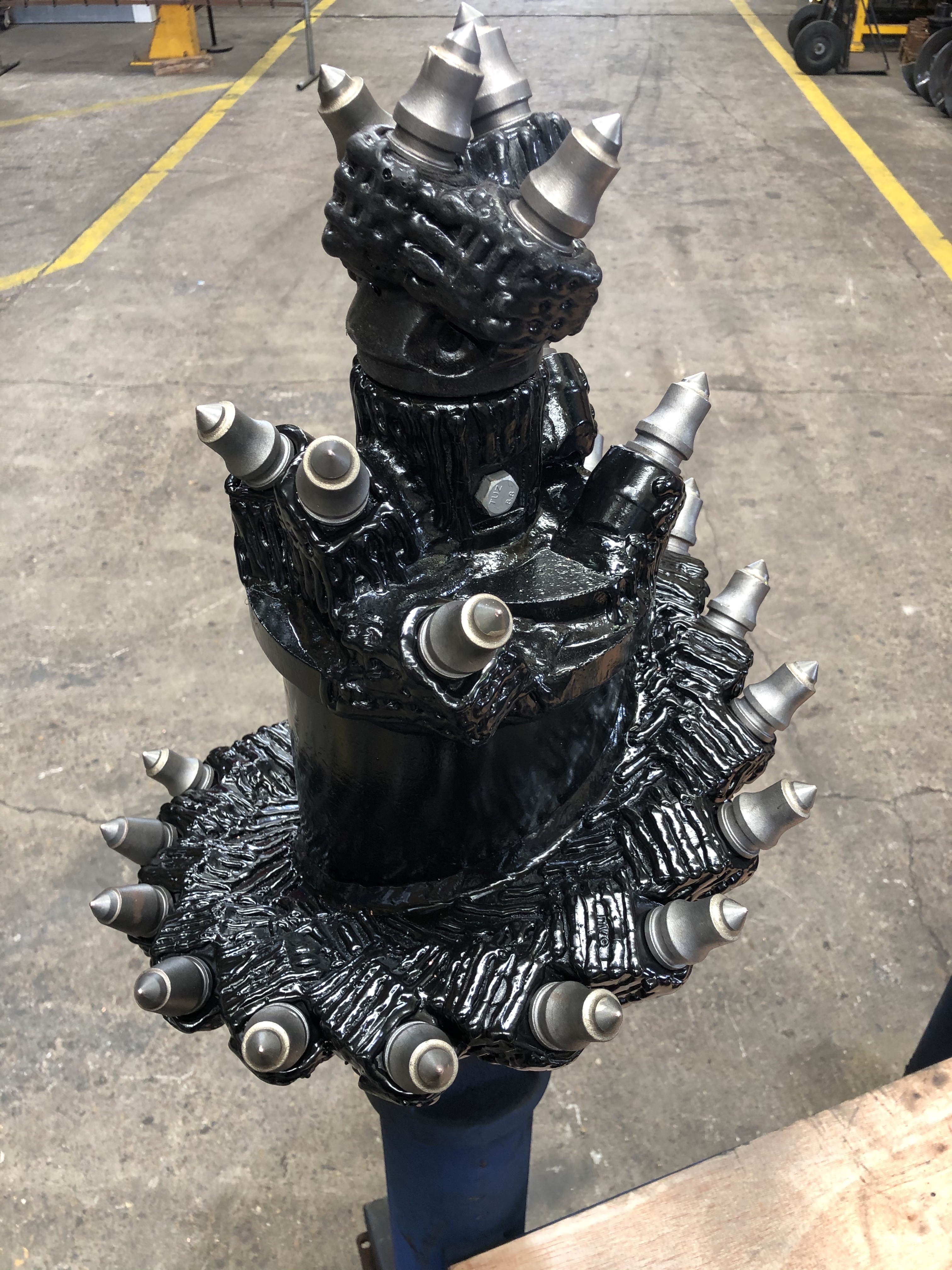 VRILLE PA AUGER TORQUE 450mm - TCH CONIQUE - Dents et Pilote ROCHE – Image 4