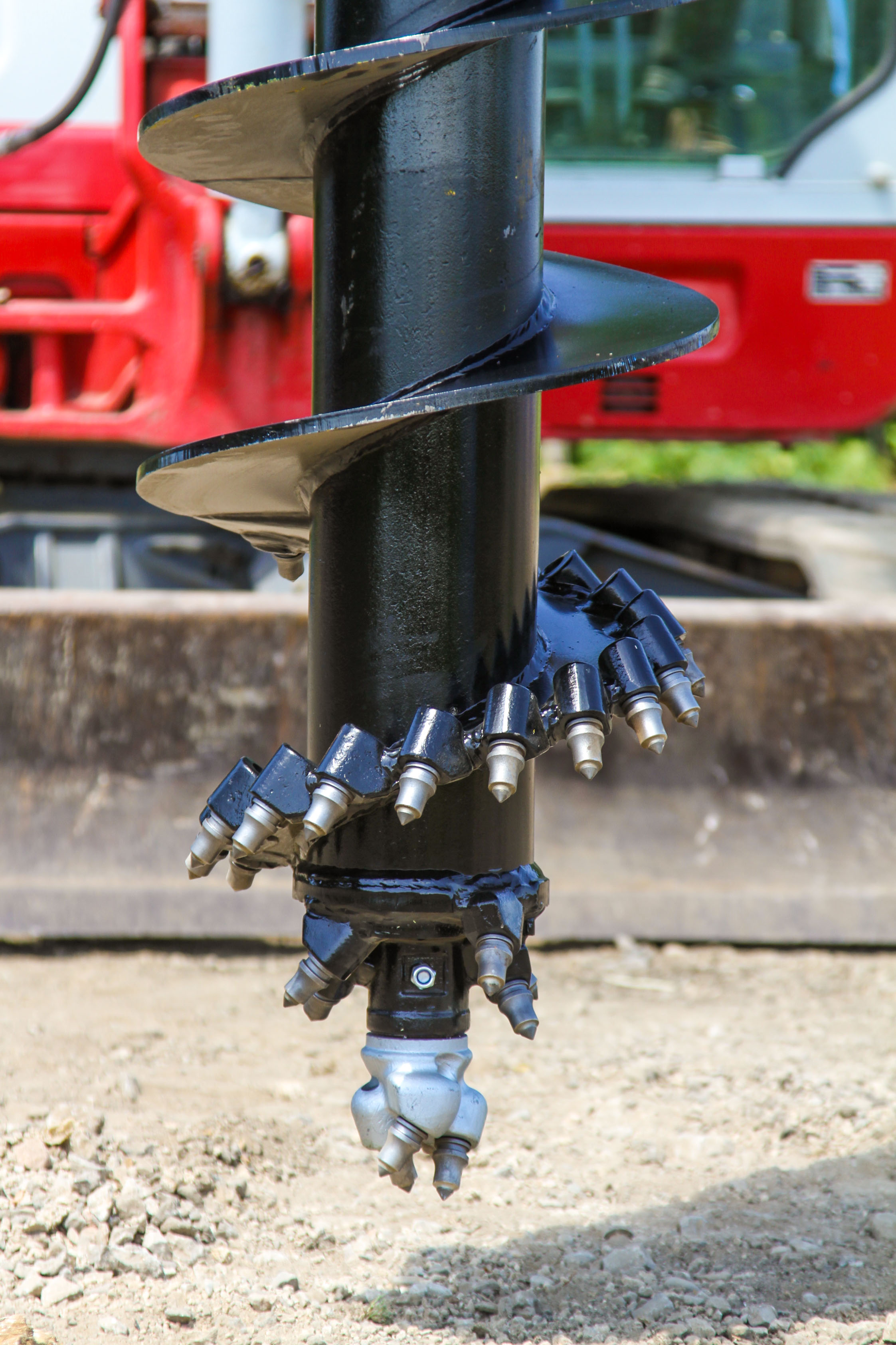 VRILLE PA AUGER TORQUE 450mm - TCH CONIQUE - Dents et Pilote ROCHE – Image 7