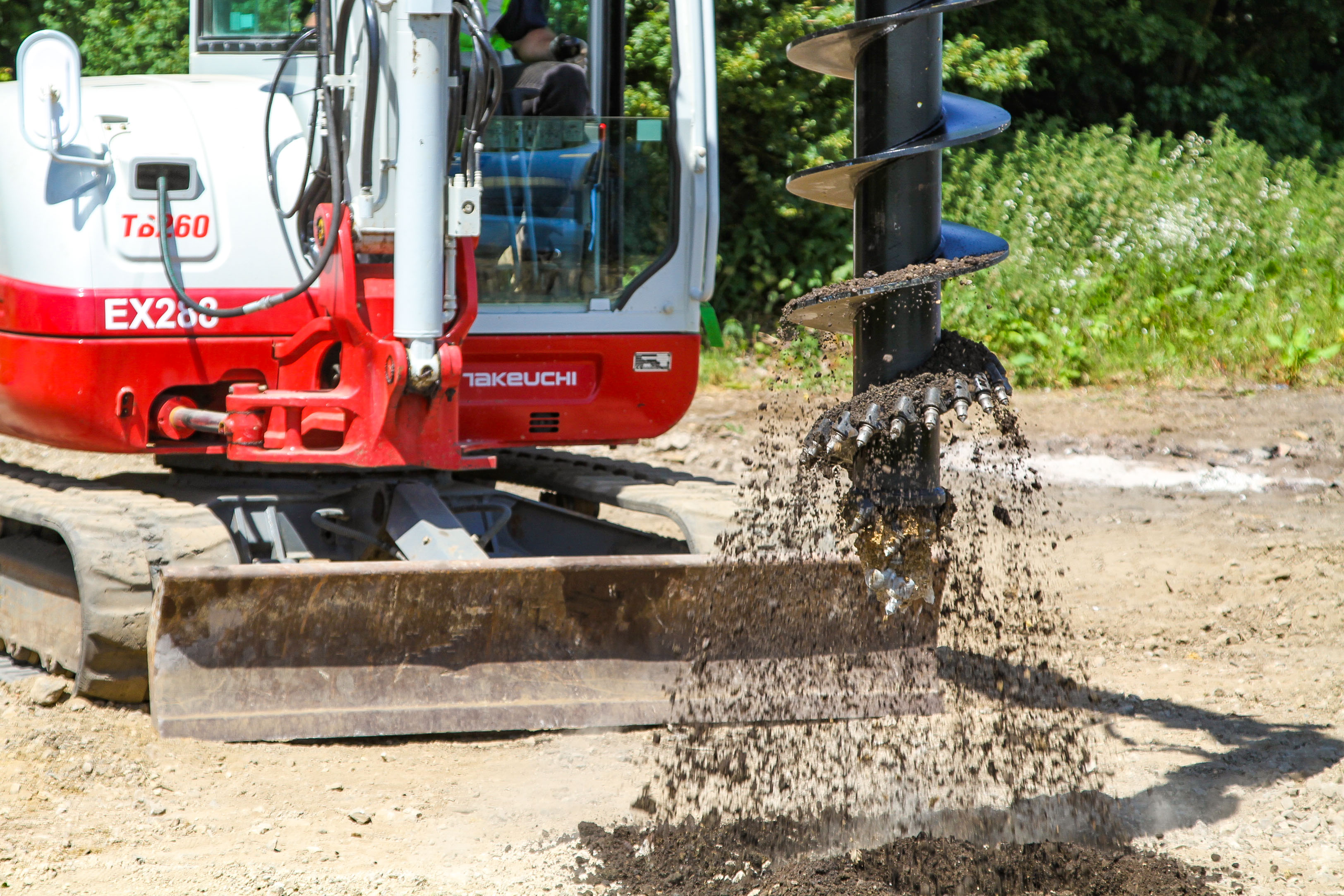 VRILLE PA AUGER TORQUE 450mm - TCH CONIQUE - Dents et Pilote ROCHE – Image 8