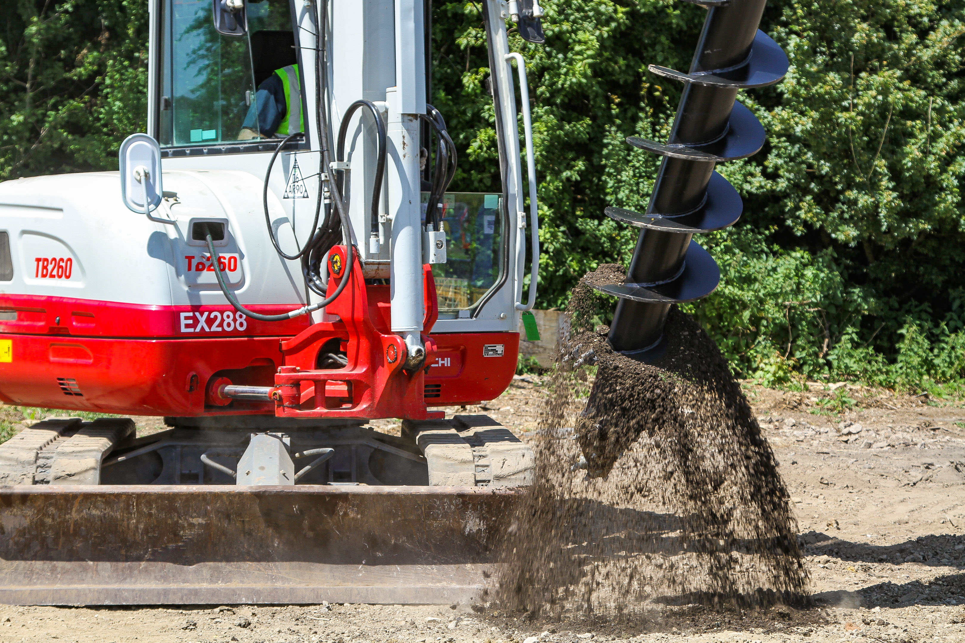 VRILLE PA AUGER TORQUE 450mm - TCH CONIQUE - Dents et Pilote ROCHE – Image 11