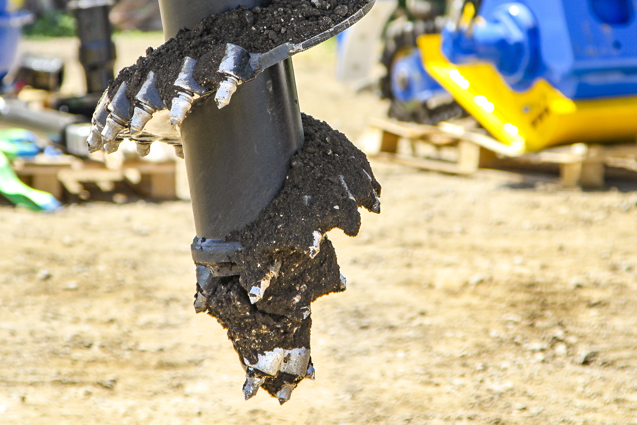 VRILLE PA AUGER TORQUE 450mm - TCH CONIQUE - Dents et Pilote ROCHE – Image 12